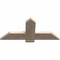 Ekena Millwork Eugene Smooth Timber Gable Bracket, Douglas Fir, 36"W x 16"H x 1 1/2"D x 5 1/2"F, 11/12 Pitch GBW036X16X0206EUG00SDF - alternate 4
